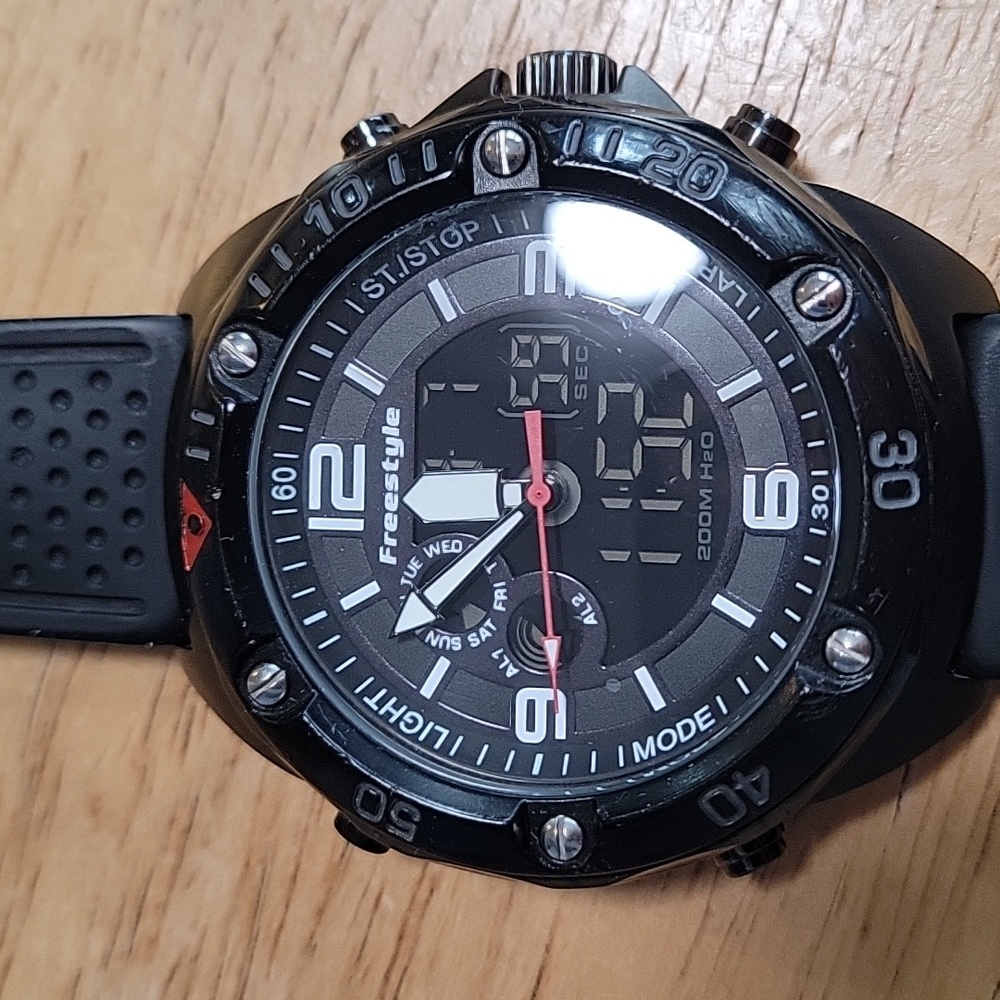 Freestyle USA Precision 2.0 Black Analog-Digital Watch - Picture 6 of 12